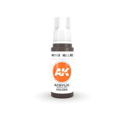 AK Interactive - 3 Gen Acrylics - Hull Red 17ml