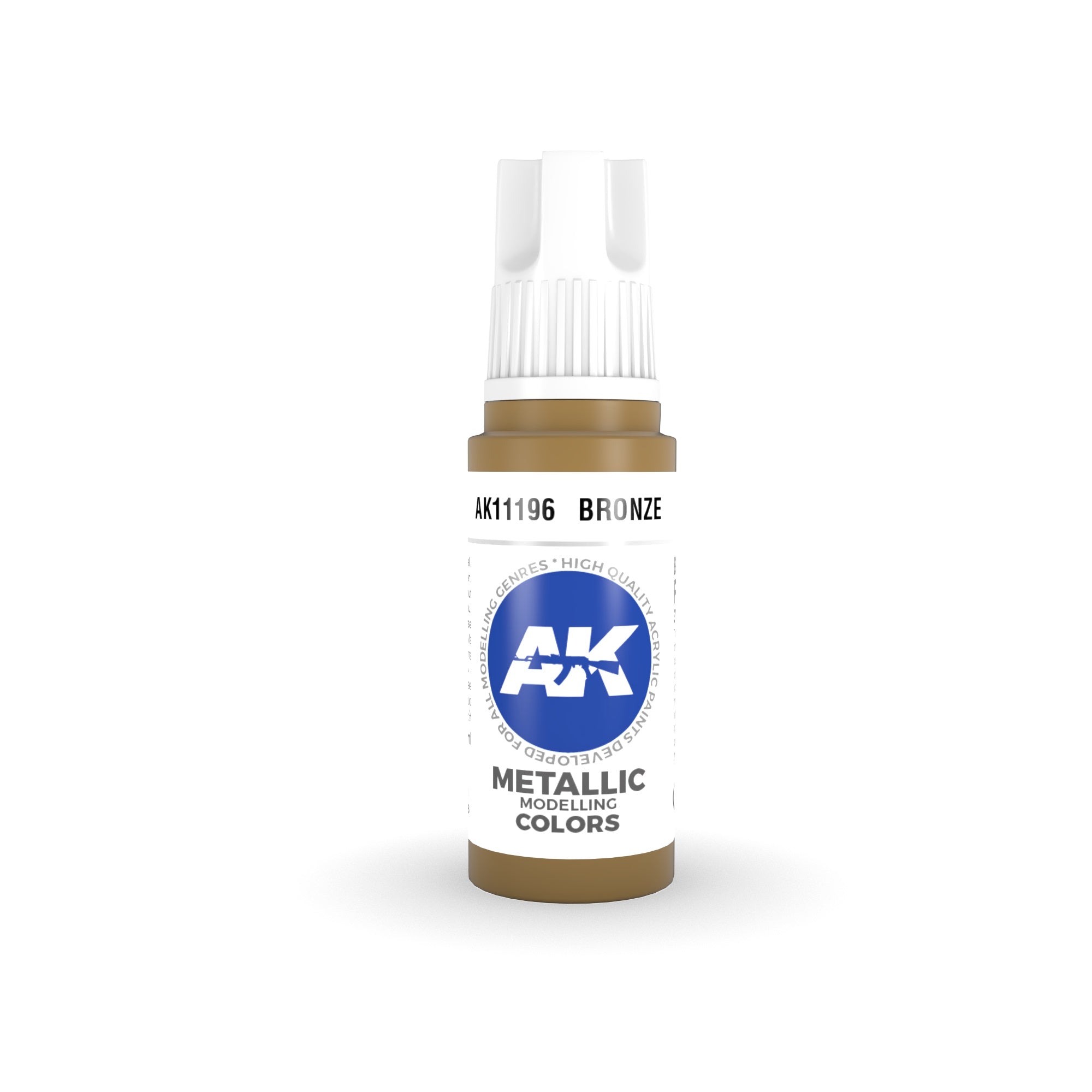 AK Interactive - 3 Gen Acrylics - Bronze 17ml