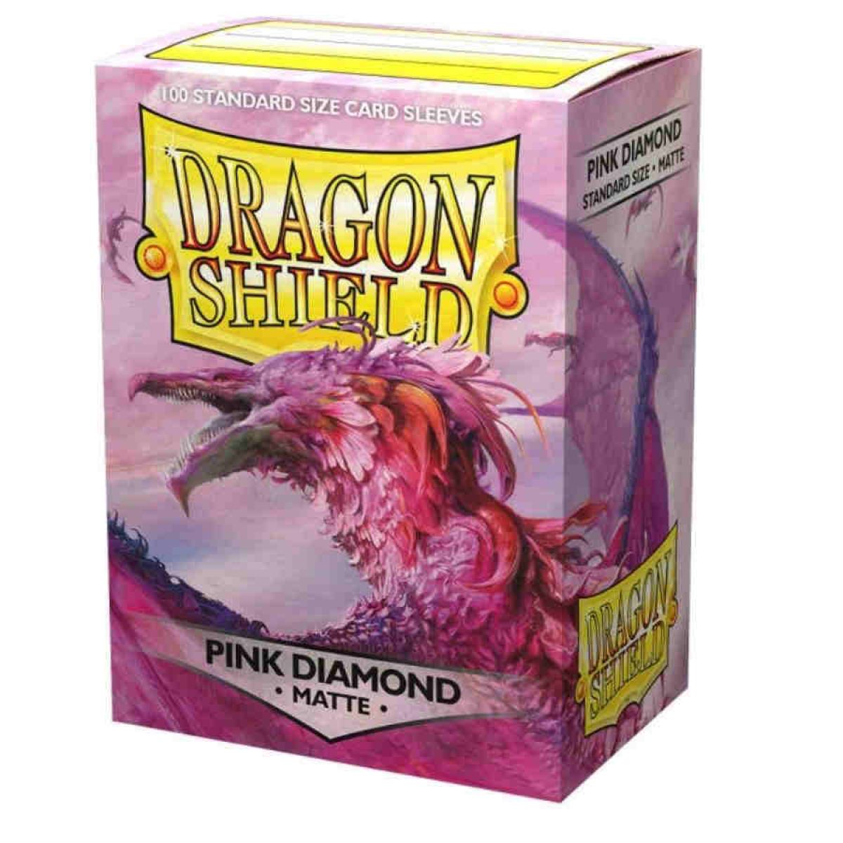 Dragon Shield - Box 100 Standard size - Pink Diamond MATTE