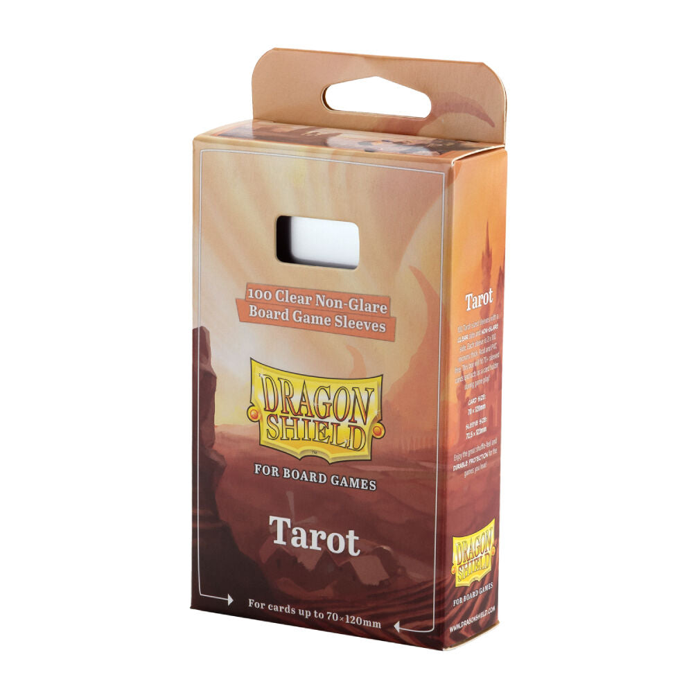 Dragon Shield: Board Game Sleeves – Clear Non-Glare – Tarot.