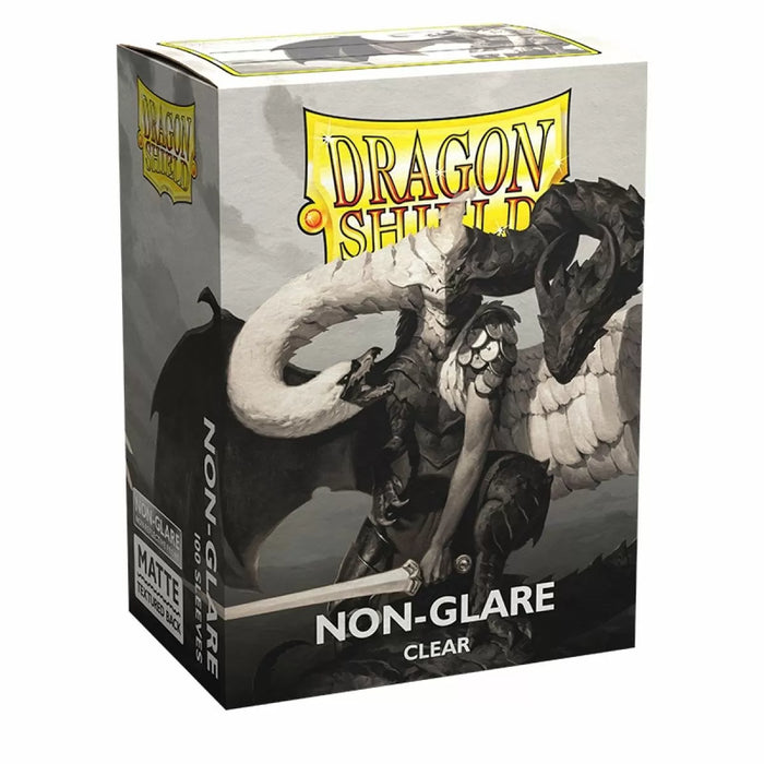 Dragon Shield - Box 100 - Standard Size Non Glare - Clear MATTE