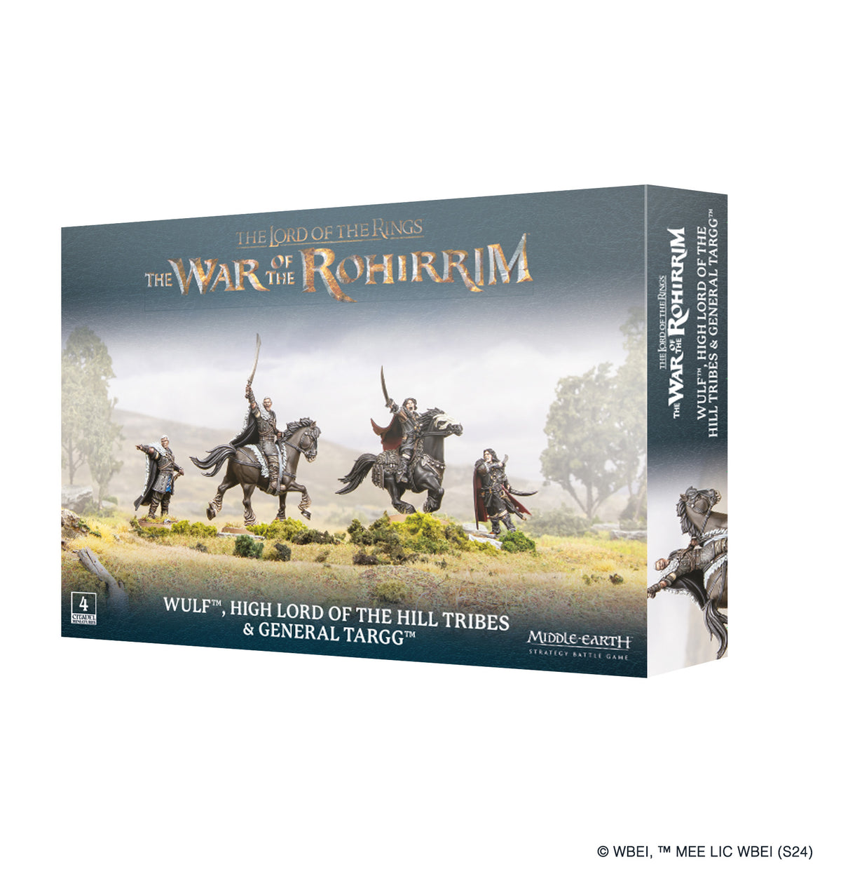 Middle Earth Strategy Board Game: Wulf, High Lord of the Hill Tribes & General Targg