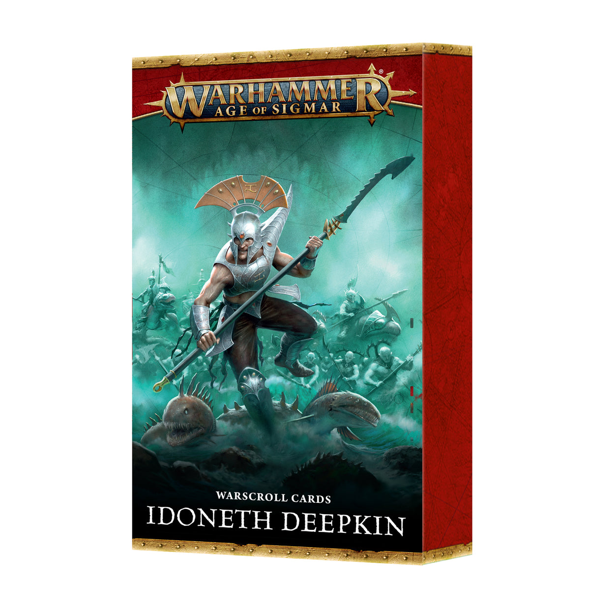 Games Workshop Warscroll-Karten: Idoneth Deepkin – 18 Karten + 28 Spielsteine Für Age Of Sigmar
