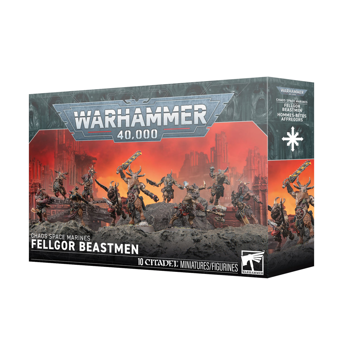 Chaos Space Marines: Fellgor Beastmen.