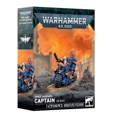 Space Marines: Captain On Bike.
