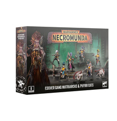 Necromunda: Escher Gang Matriarchs & Phyrr Cats.