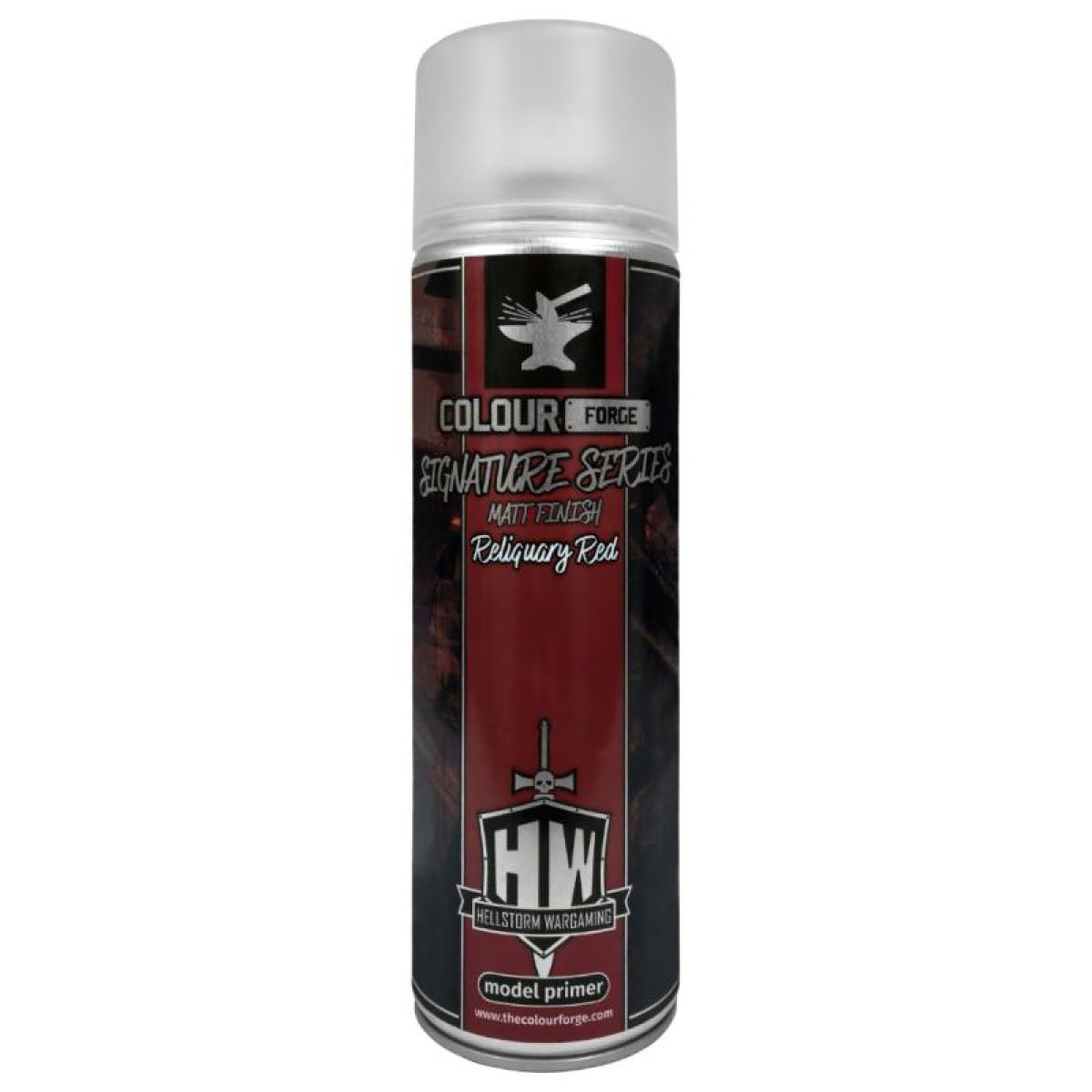 Colour Forge - Aerosol Spray Primer - Signature Series - Reliquary Red 500ml