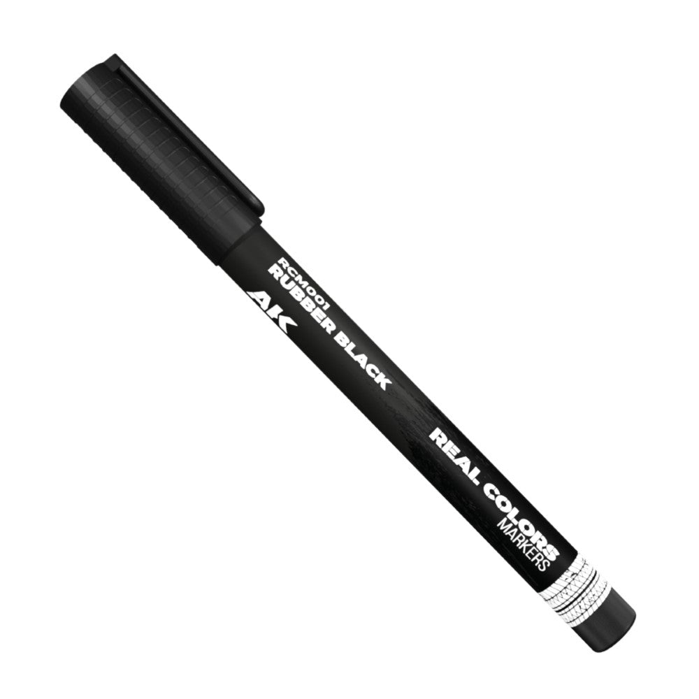 AK Interactive - Real Colour Markers - Rubber Black