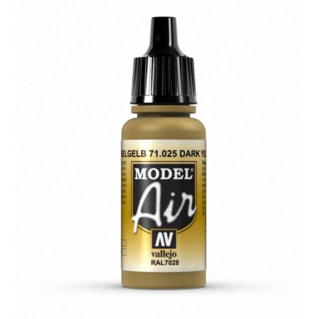 Vallejo - Model Air - Dark Yellow 17 ml