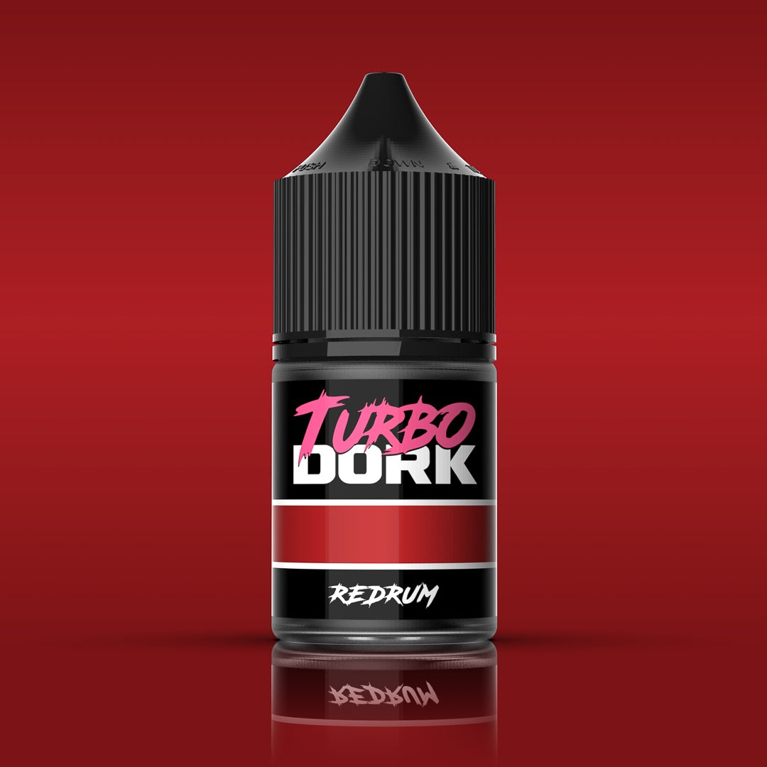 Turbo Dork - Redrum Metallic Acrylic Paint 22ml Bottle