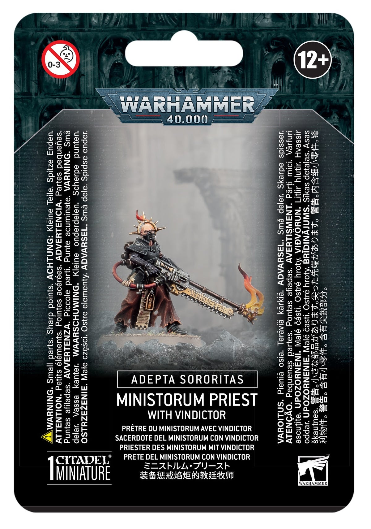 Adepta Sororitas: Ministorum Priest With Vindictor