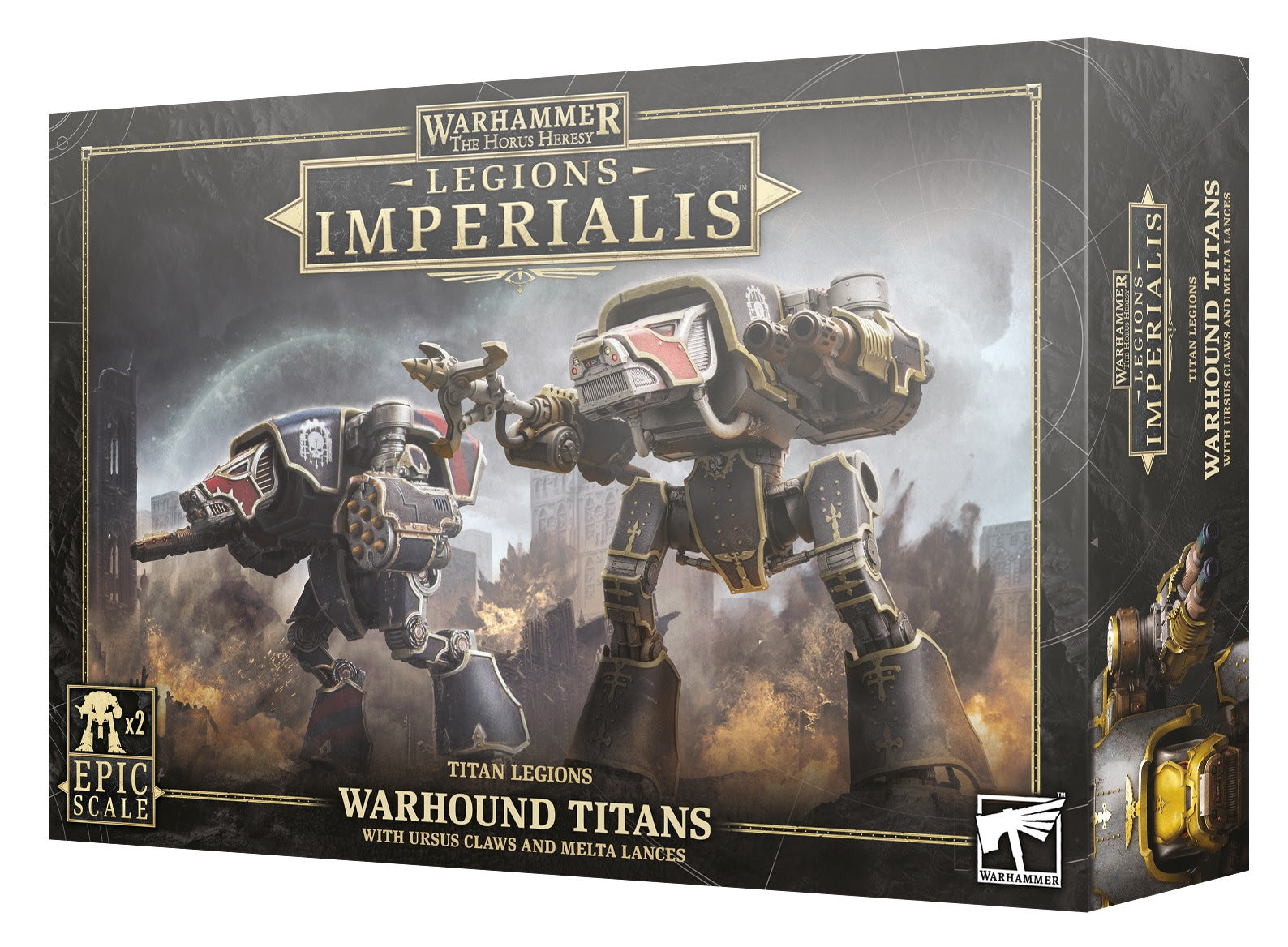 Legion Imperialis: Warhound Titans With Ursus Claws