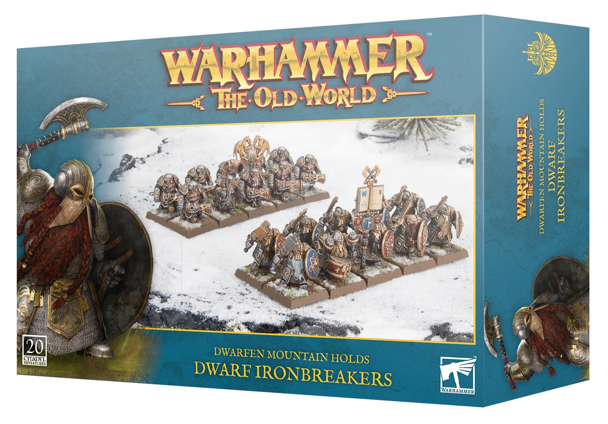 Warhammer - Dwarfs - Classic Metal Dwarf Iron Breaker #A | UK Warhammer - Dwarfs - Classic Metal Dwarf Iron Breaker #A | UK