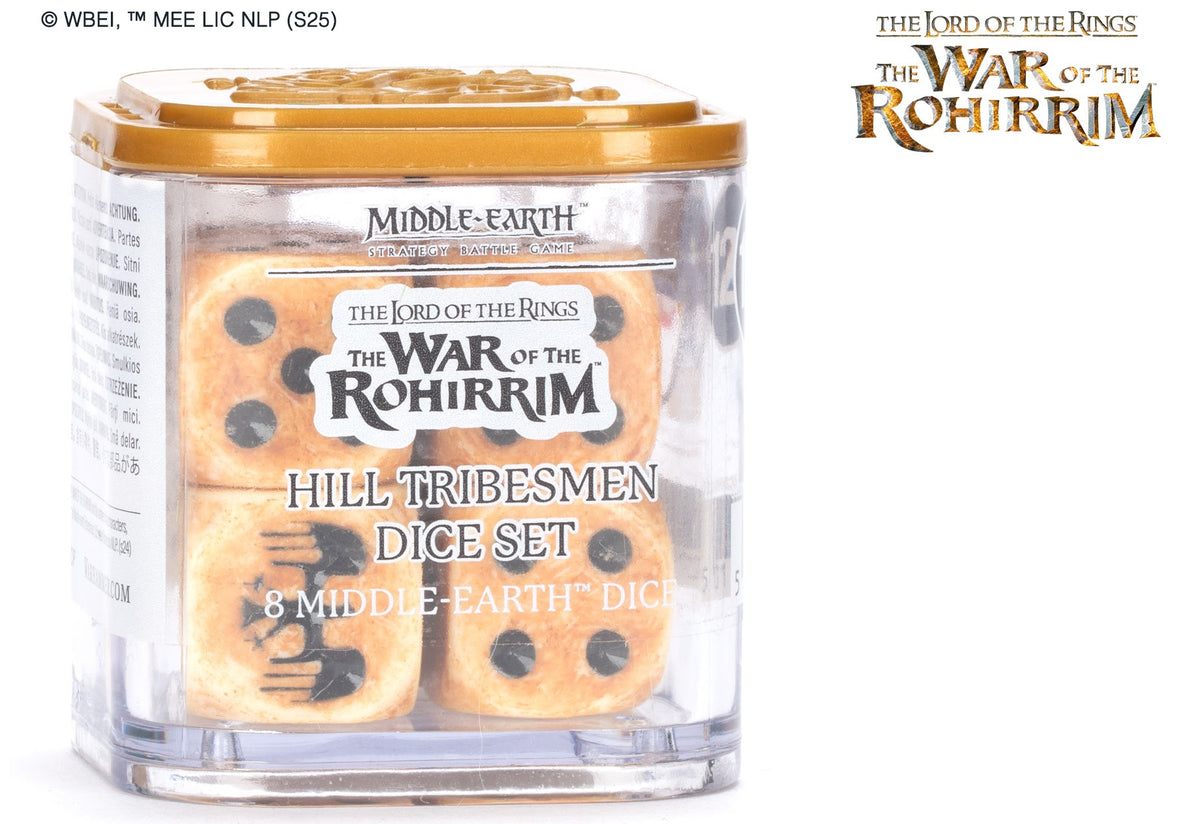 Middle-Earth Stratergy Battle Game: Hill Tribesmen Dice Set