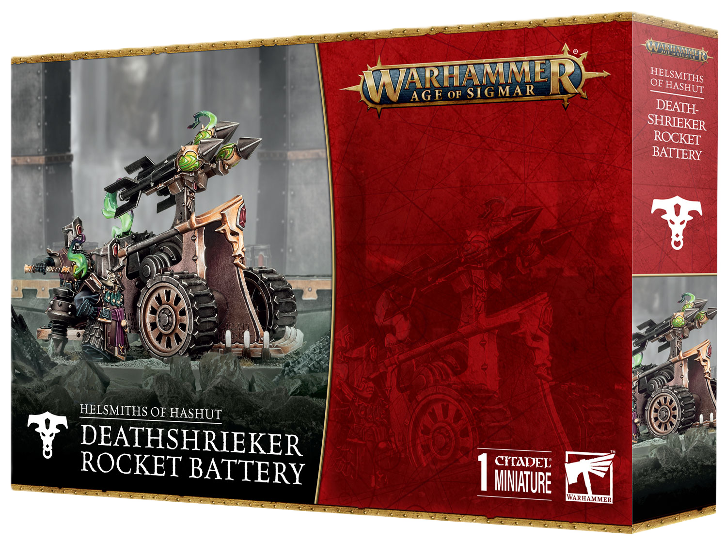 Helsmiths Of Hashut: Deathshrieker Rocket Battery