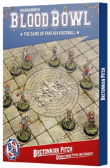 Blood Bowl: Bretonnian Team Pitch & Dugouts