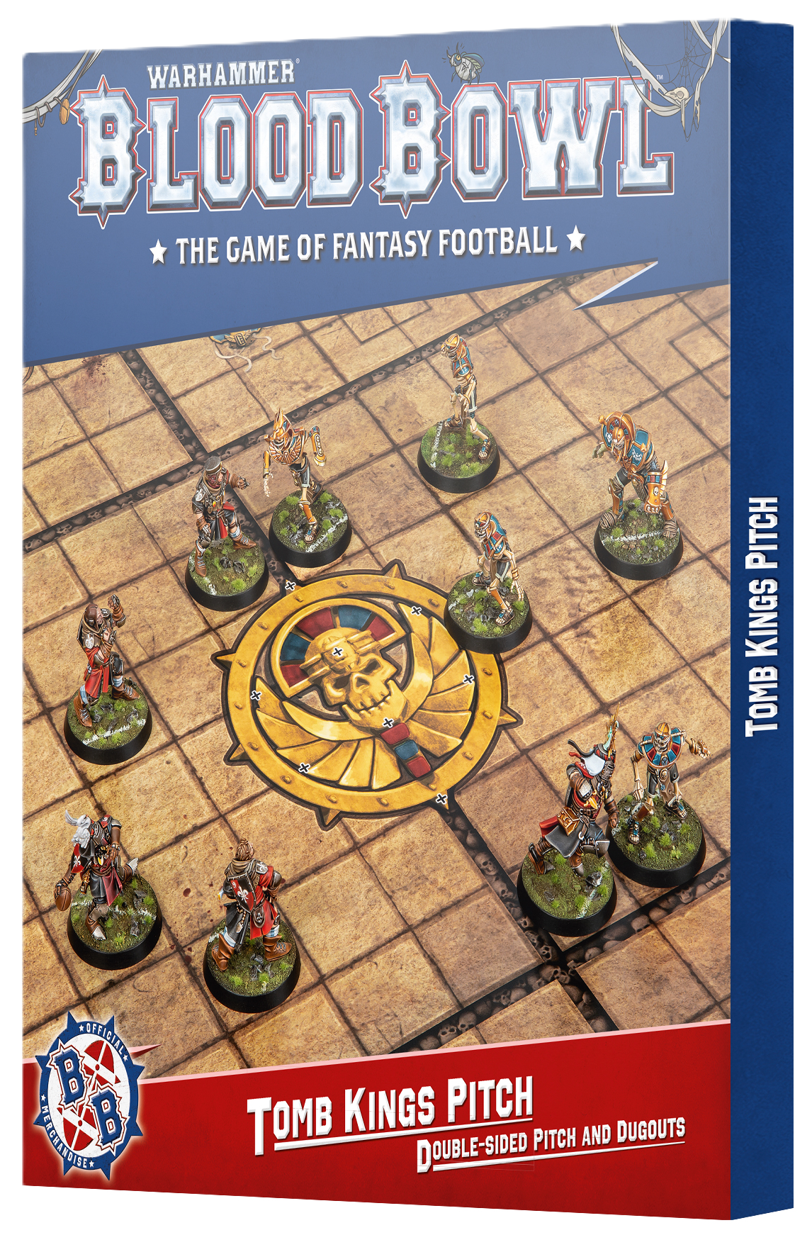 Blood Bowl: Tomb Kings Team Pitch & Dugouts