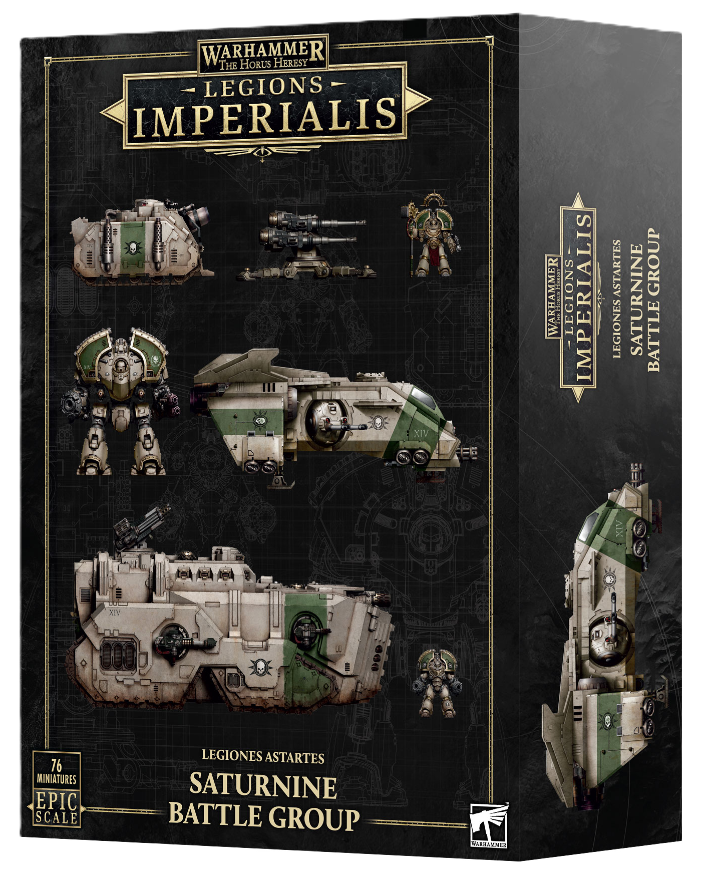 Legion Imperialis: Legiones Astartes: Saturnine Battle Group