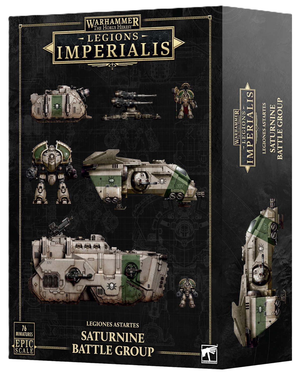 Legion Imperialis: Legiones Astartes: Saturnine Battle Group