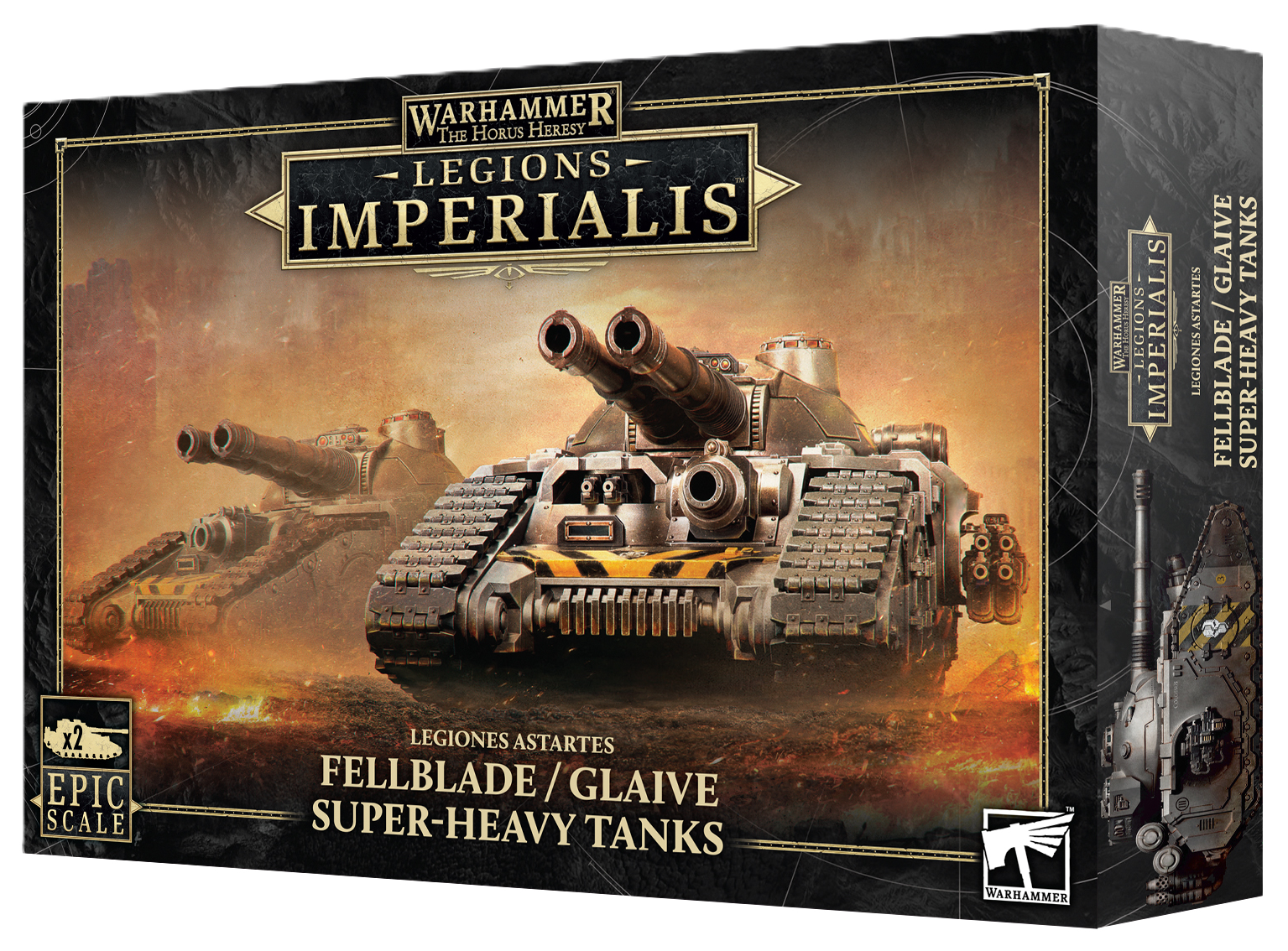 Legion Imperialis: Fellblade/Glaive Super-Heavy Tanks