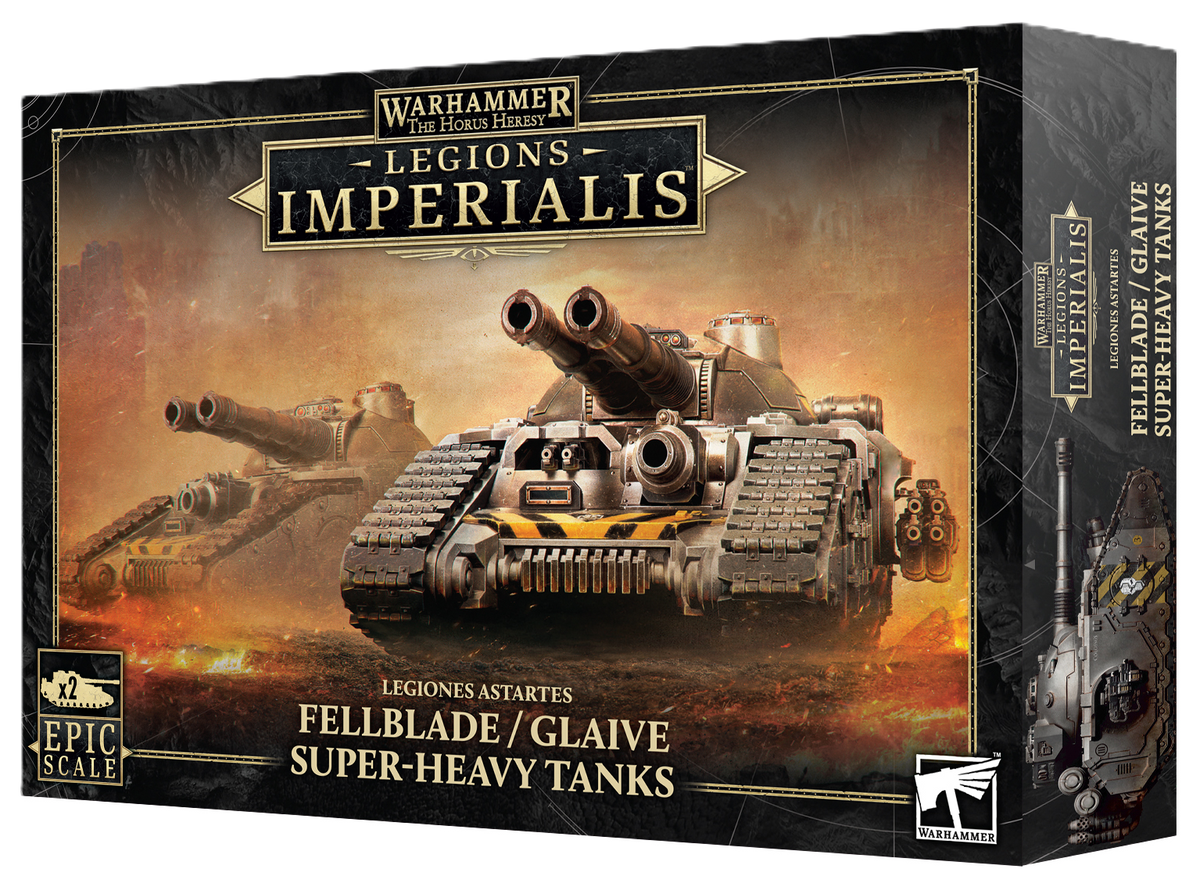 Legion Imperialis: Fellblade/Glaive Super-Heavy Tanks