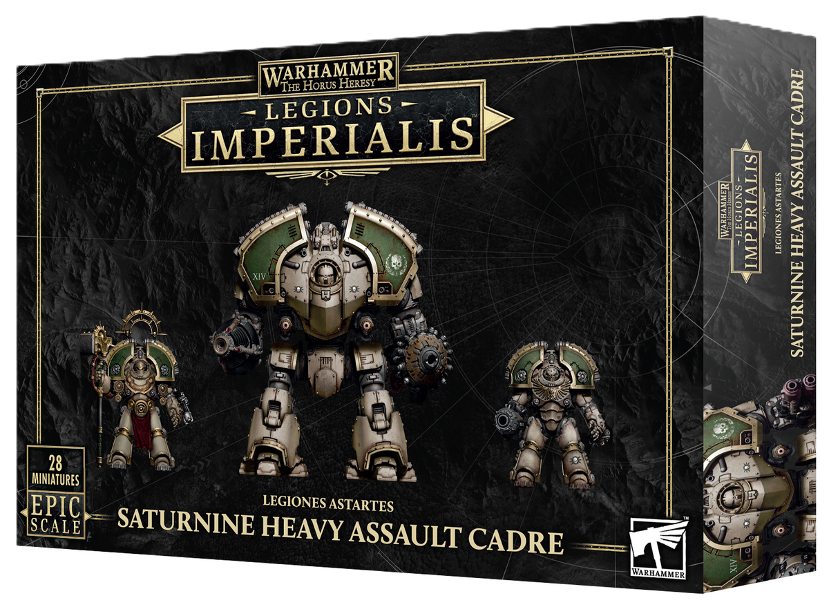 Legion Imperialis: Legiones Astartes: Saturnine Heavy Assault Cadre