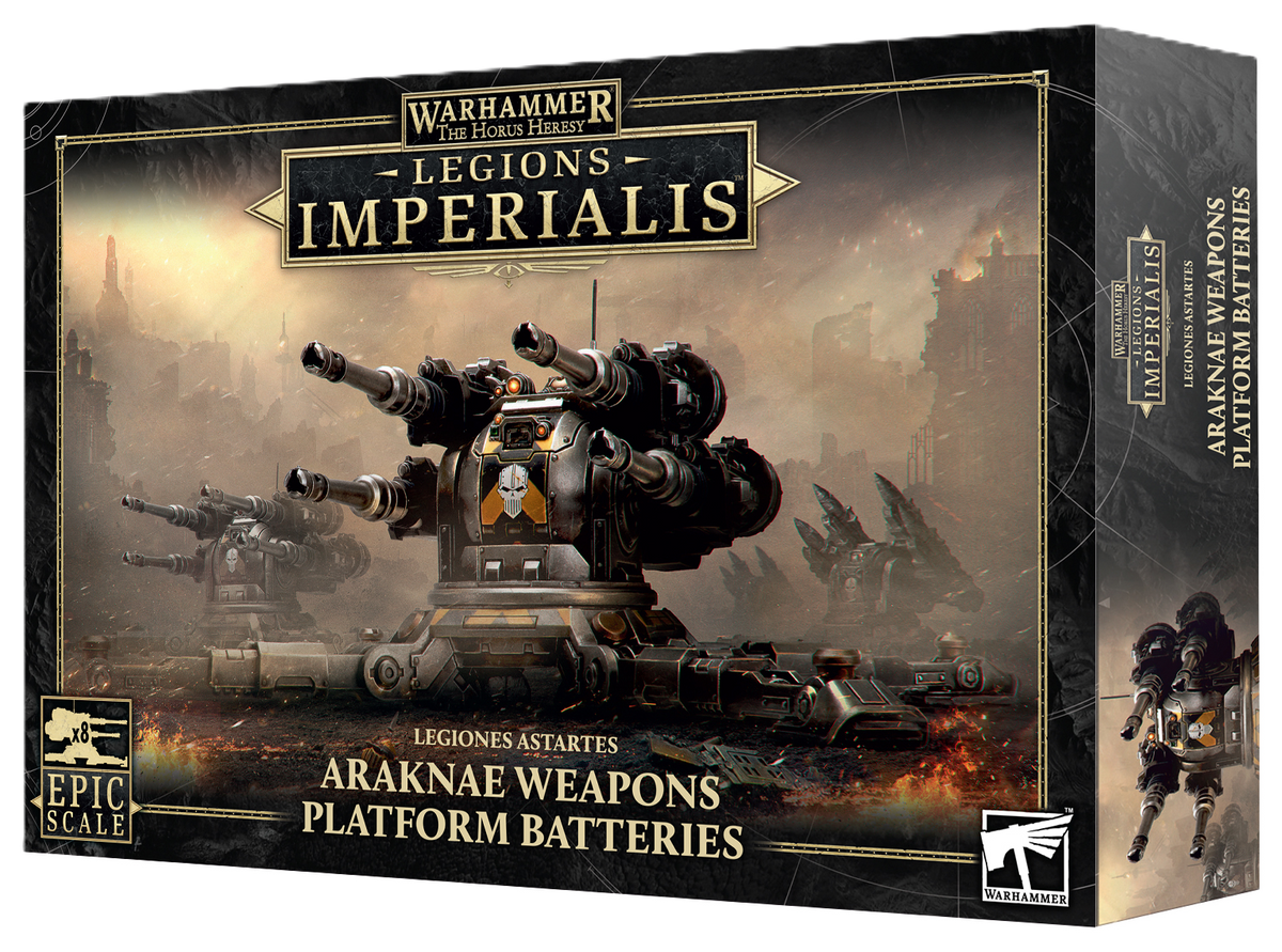 Legion Imperialis: Araknae Weapons Platform Batteries