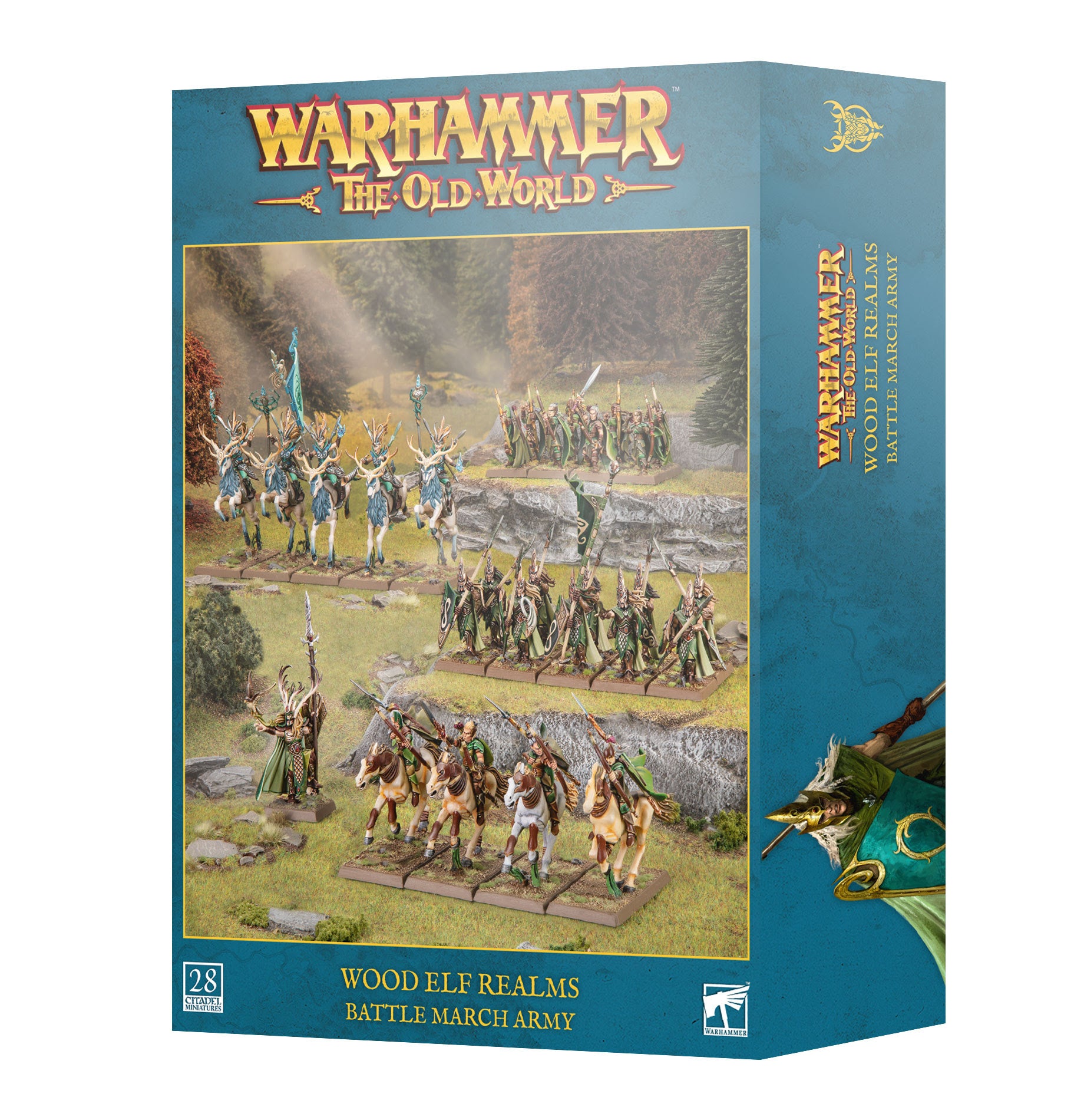 Wood Elf Realms: Battle March Army.