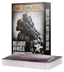 Necromunda: Delaque Vehicle Gang Tactics Cards