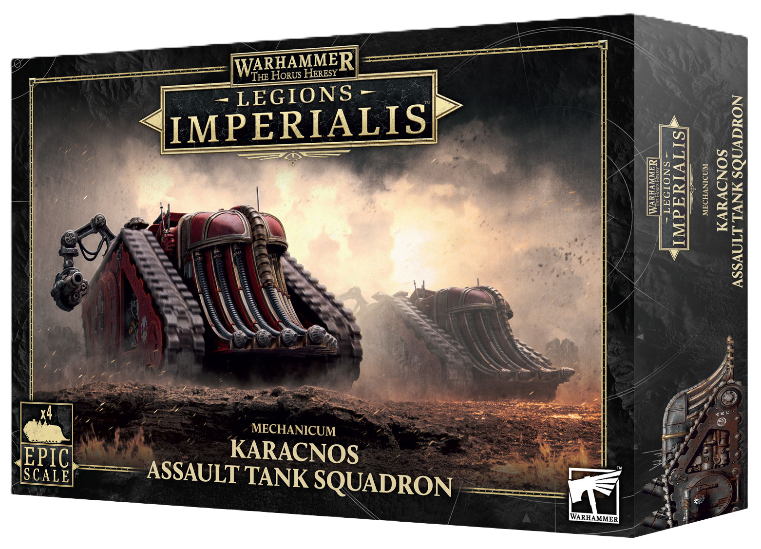 Legion Imperialis: Mechanicum Karacnos Assault Tank Squadron