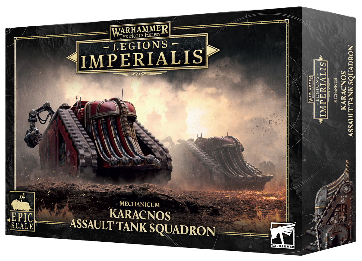 Legion Imperialis: Mechanicum Karacnos Assault Tank Squadron