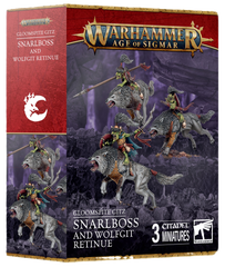 Gloomspite Gitz: Snarlboss & Wolfgit Retinue