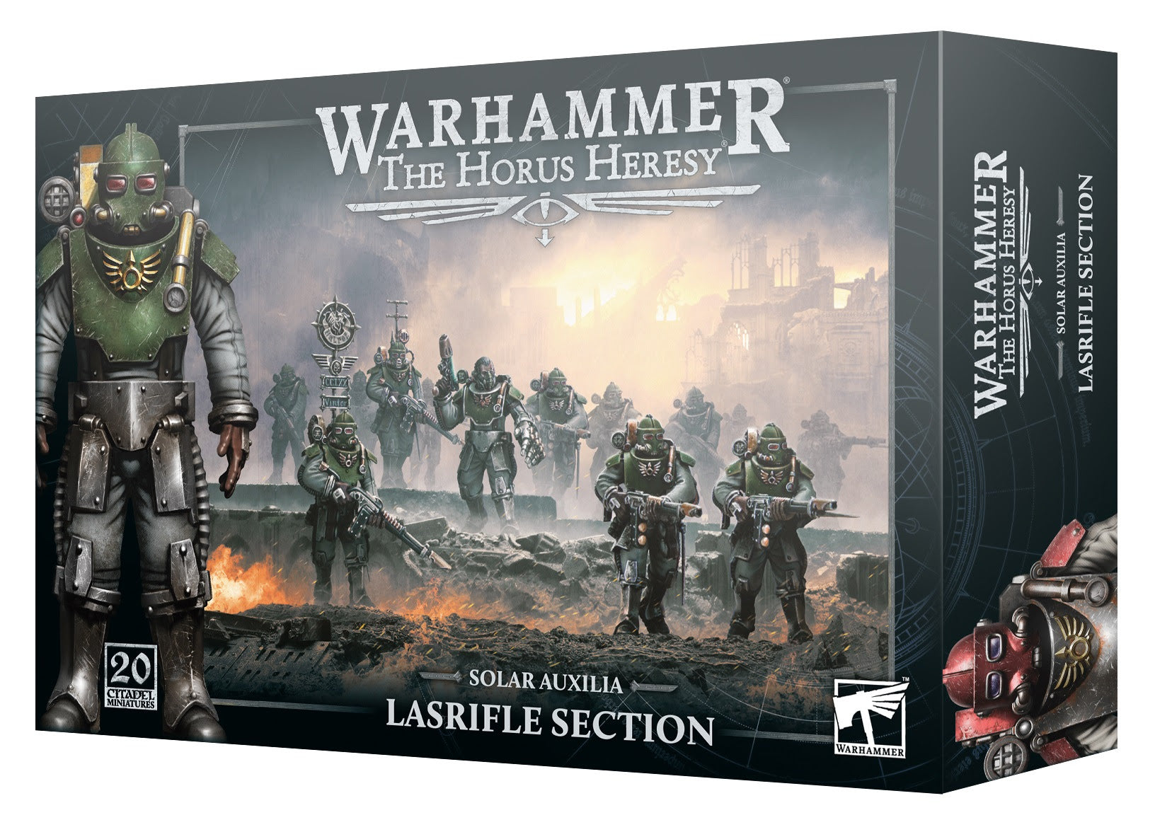 Solar Auxilia:  Lasrifle Section