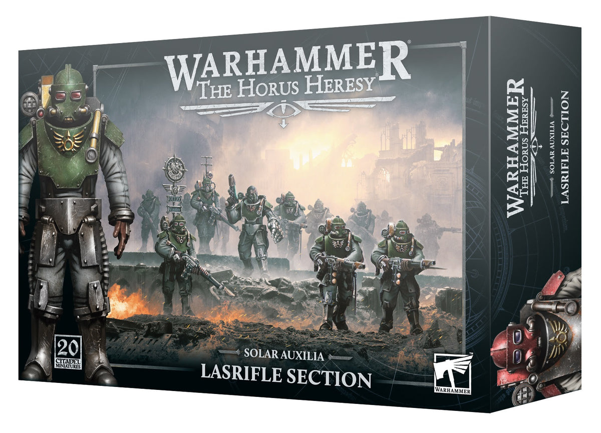 Solar Auxilia:  Lasrifle Section