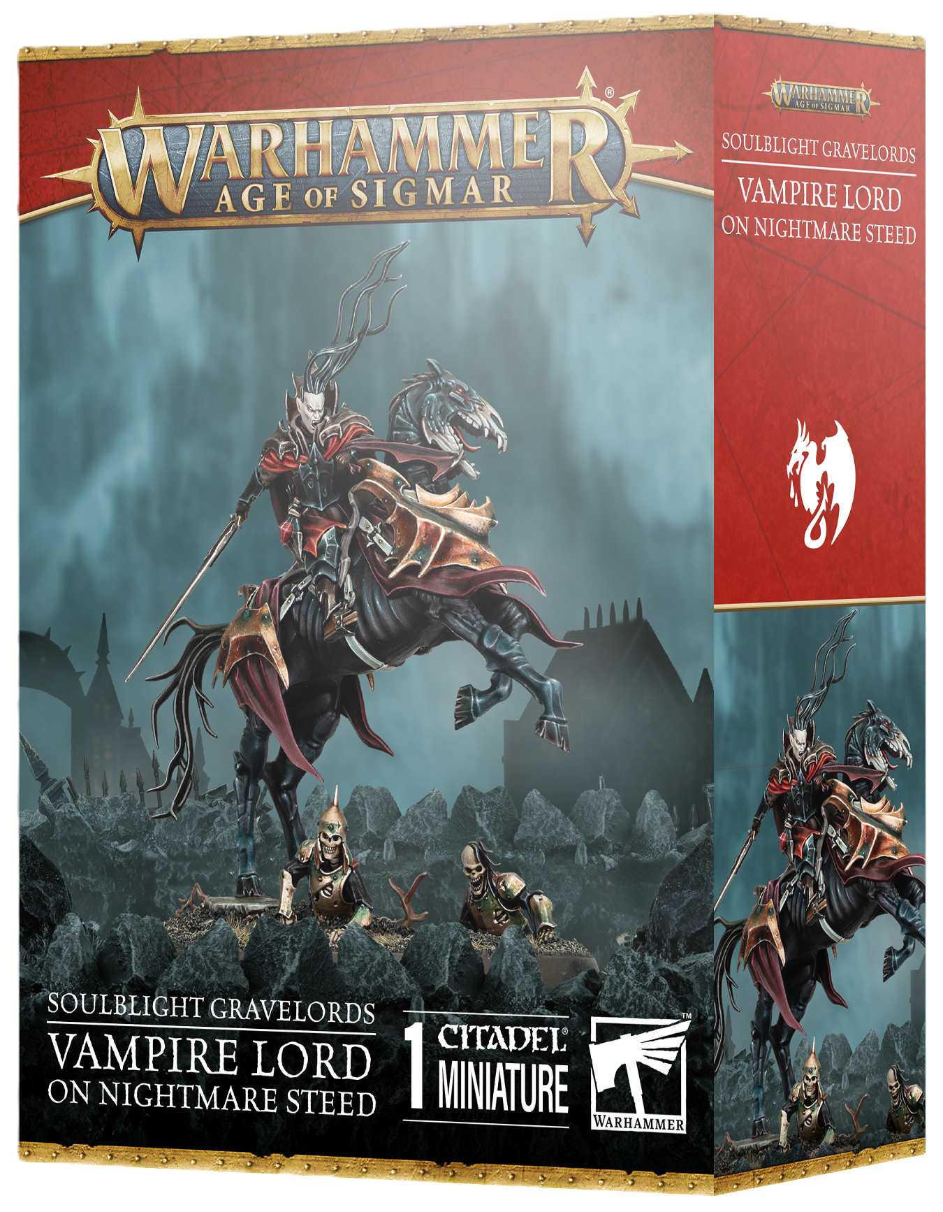 Soulblight Gravelords: Vampire Lord On Nightmare Steed