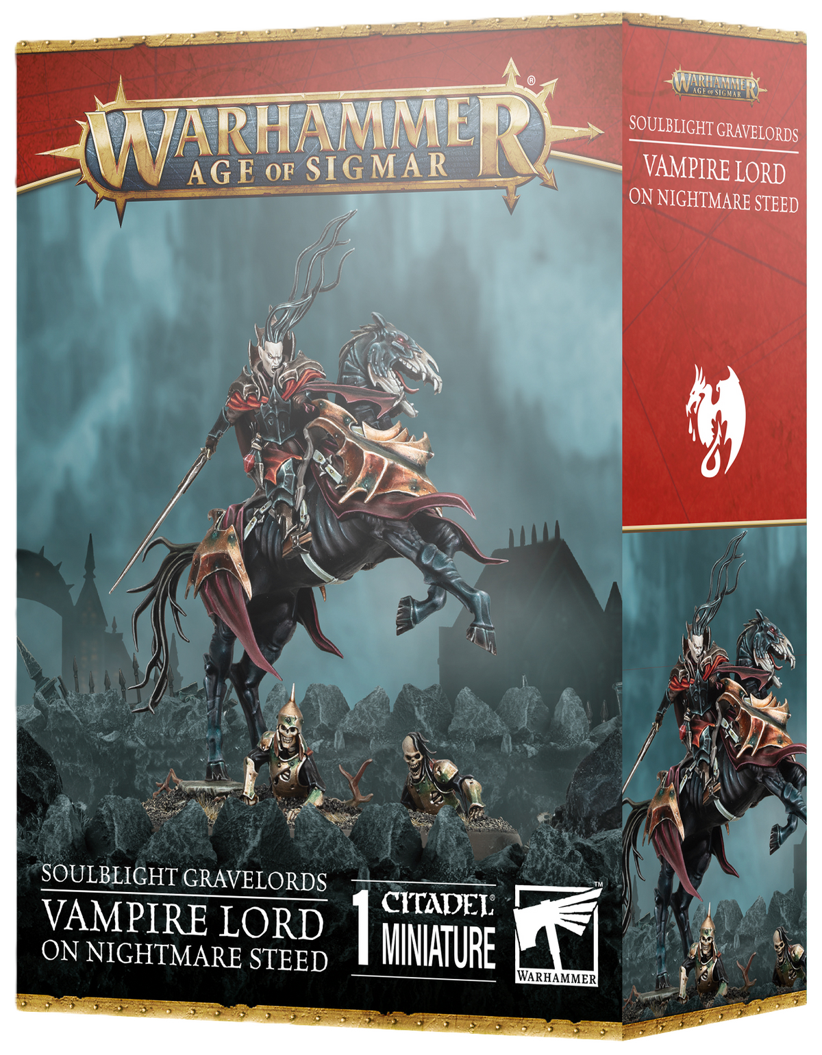 Soulblight Gravelords: Vampire Lord On Nightmare Steed