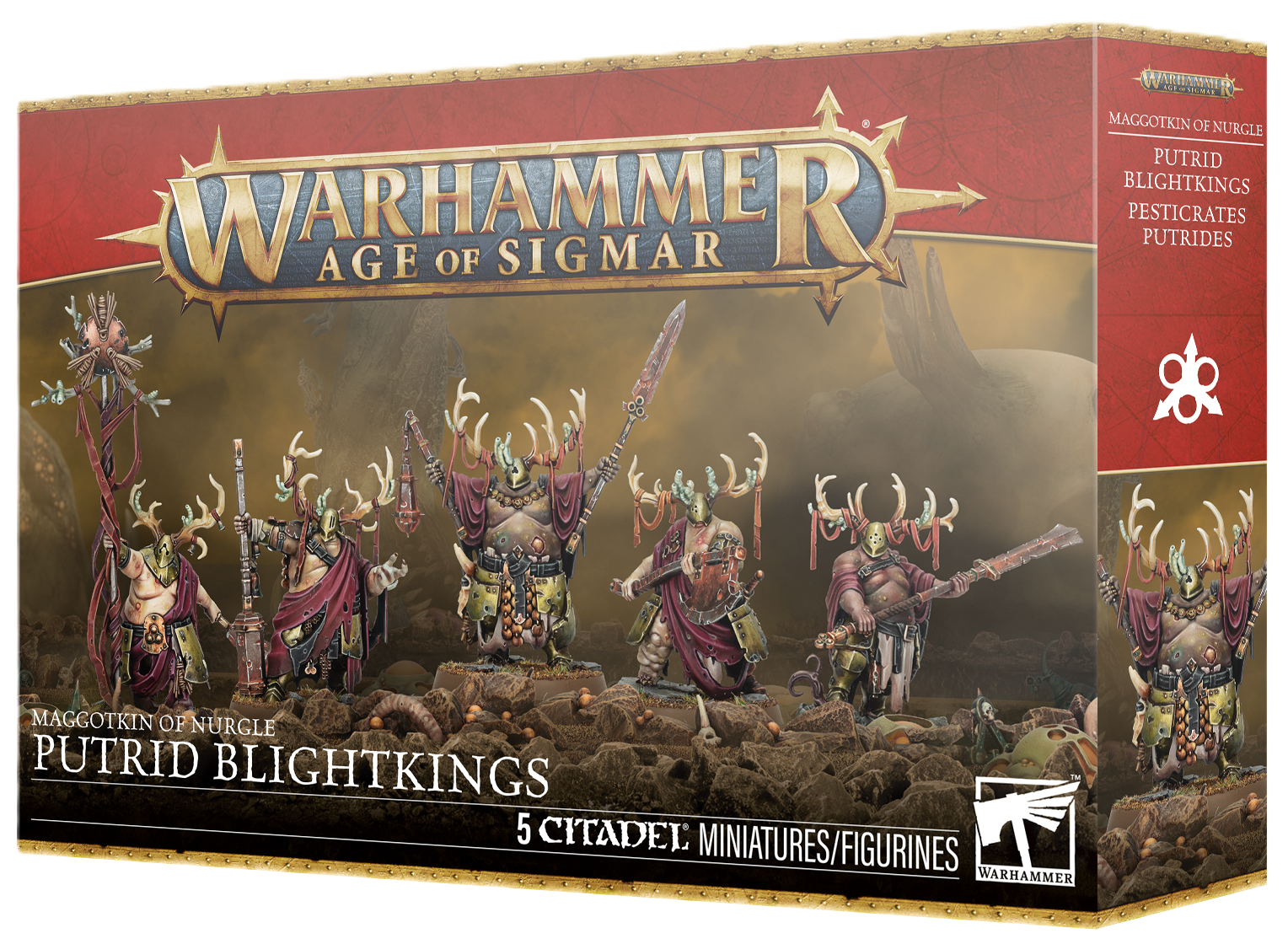 Maggotkin Of Nurgle: Putrid Blightkings