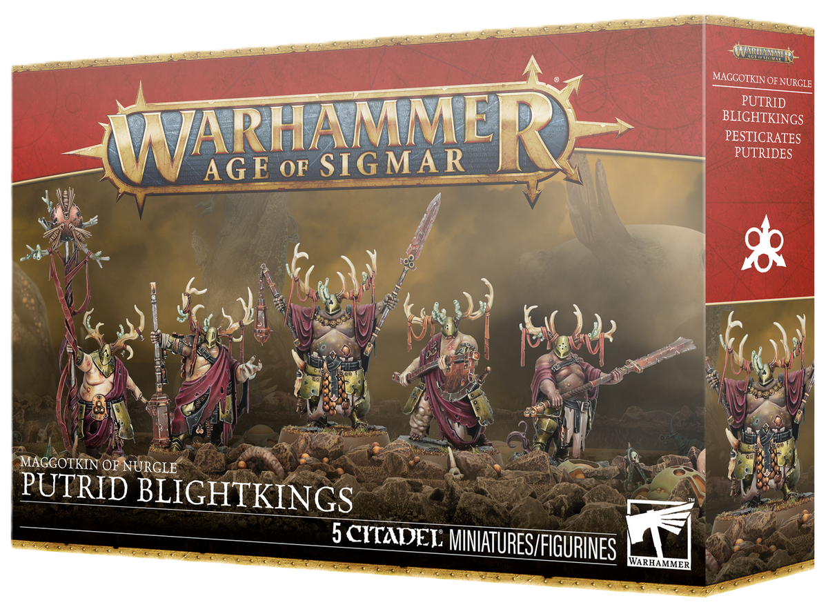 Maggotkin Of Nurgle: Putrid Blightkings