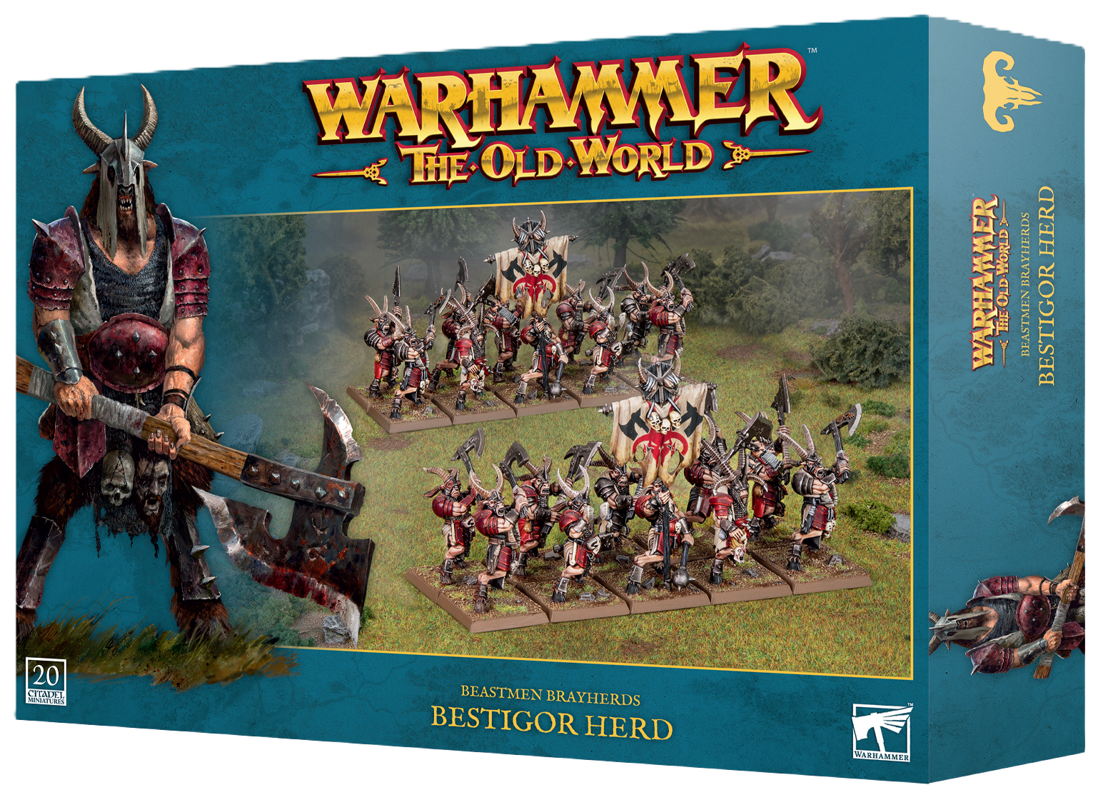 Beastmen Brayherds: Bestigor Herd