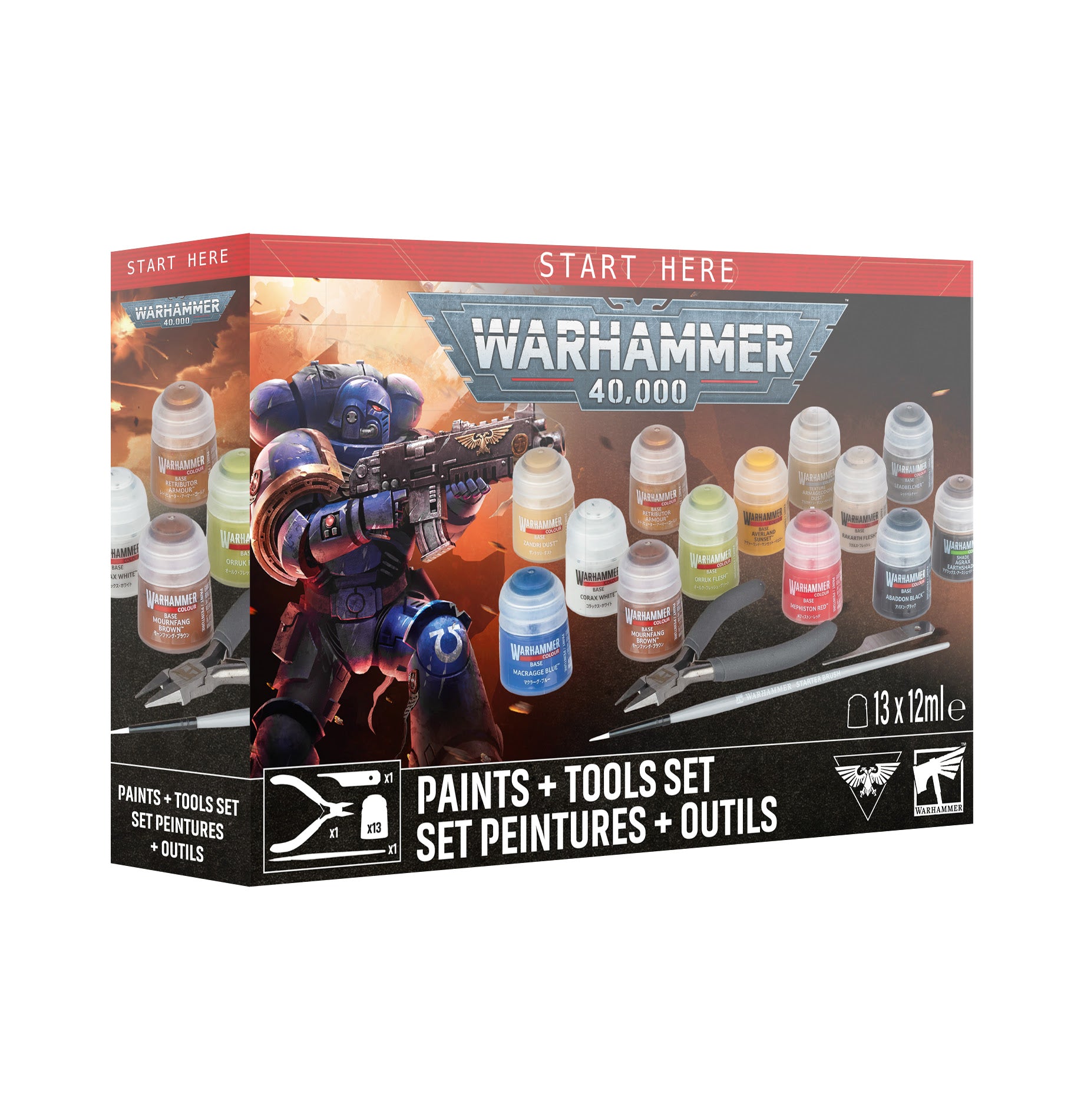 Warhammer 40,000 Paints & Tools.