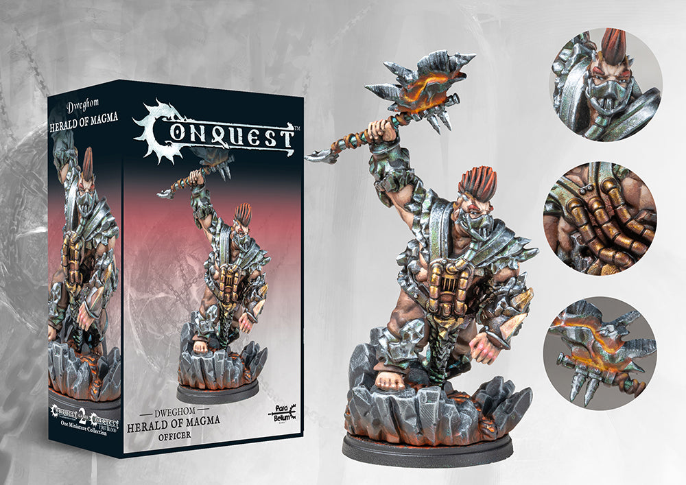 wargamershub conquest herald of magma officer