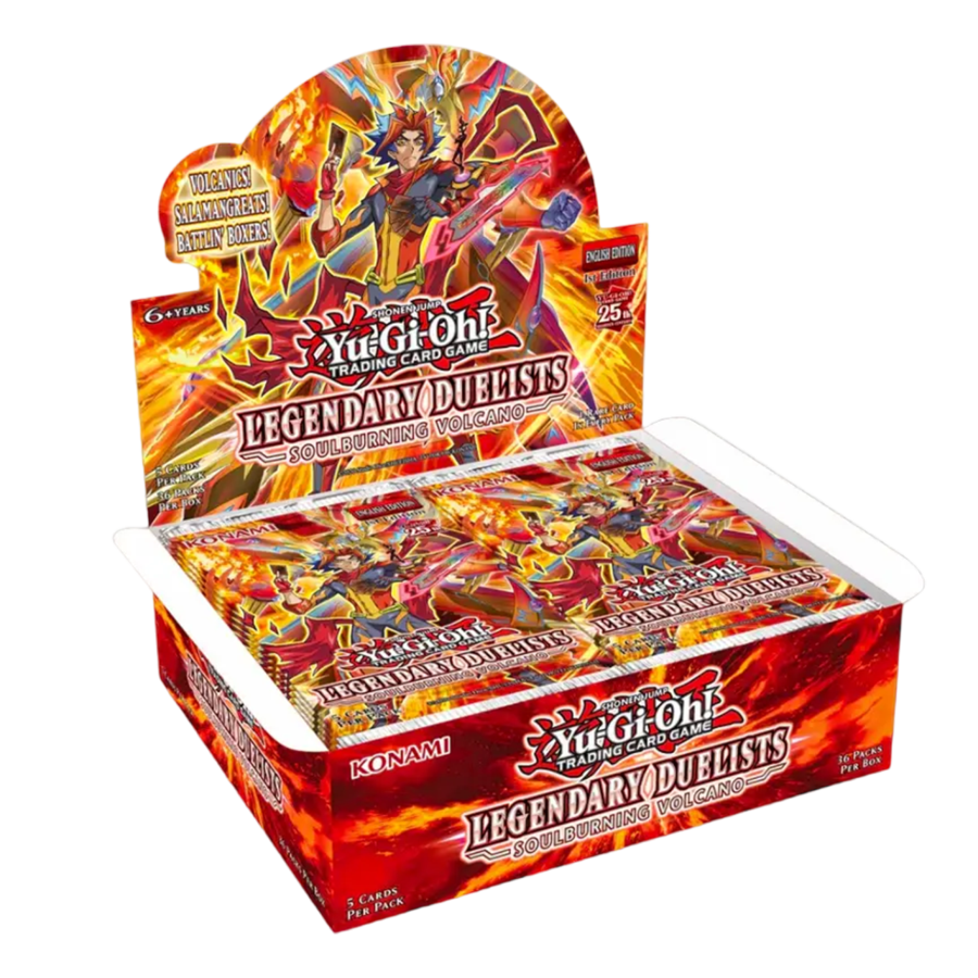 Yu-Gi-Oh! - Soulburning Volcano Booster - BOX