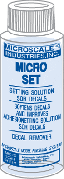MicroSet Decal Solvent (Soften Decals & Improves Adhesion)