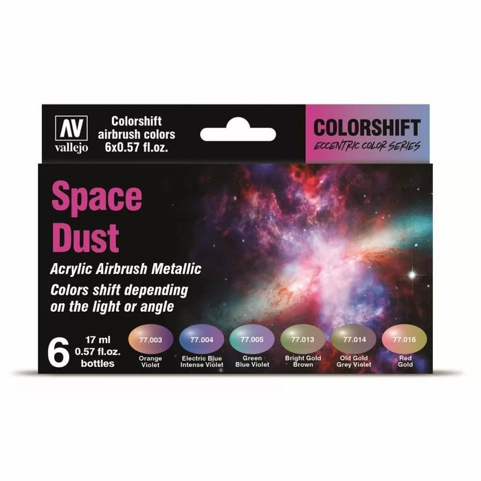 Vallejo Eccentric - The Shifters Space Dust (6 Colour Set)