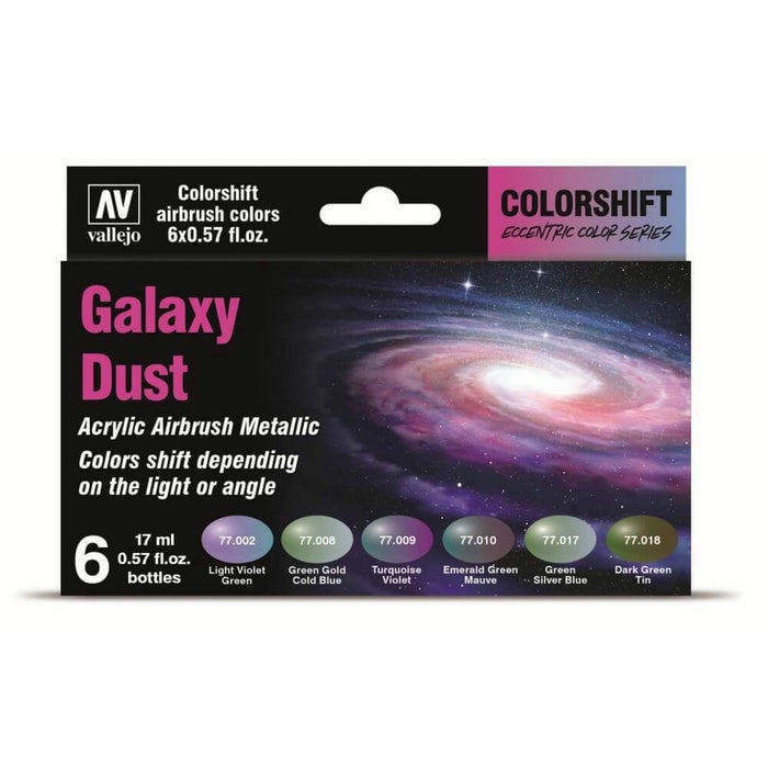 Vallejo Eccentric - The Shifters Galaxy Dust (6 Colour Set)