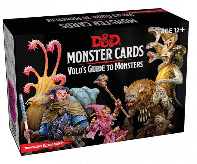 D&D Spellbook Cards: Volo's guide to Monsters deck
