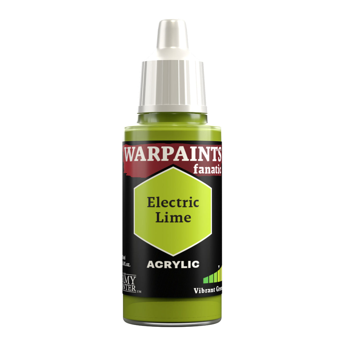 Army Painter - Warpaints Fanatic - Electric Lime 18ml