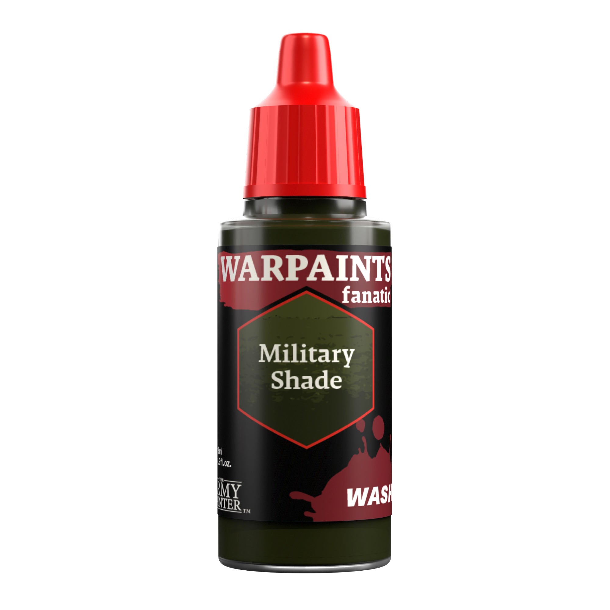 Army Painter - Warpaints Fanatic - Wash - Military Shade 18ml