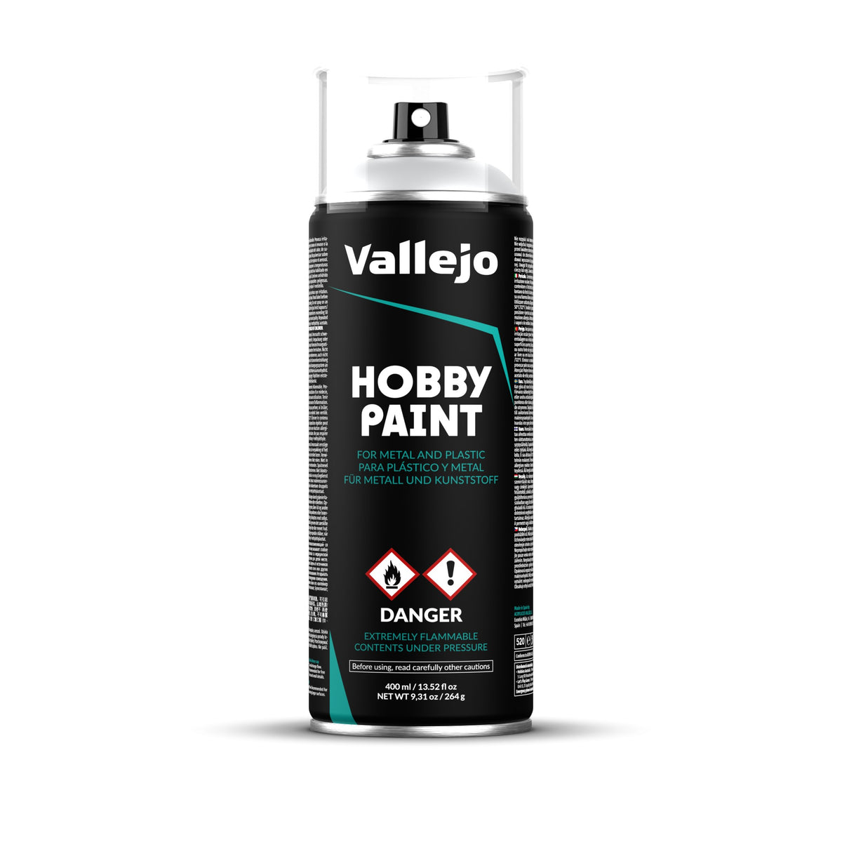 Vallejo Aerosol - Grey Primer 400ml