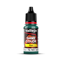 Vallejo Game Color Fluorescent Cold Green 18ml Acrylic Paint